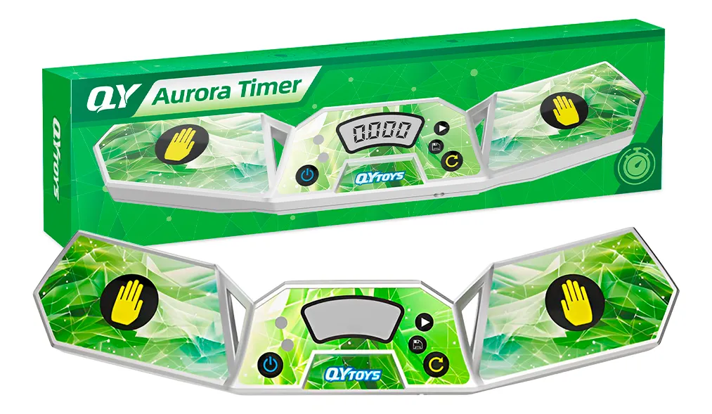 Timer Qiyi Aurora - Cronômetro Para Cubo Mágico