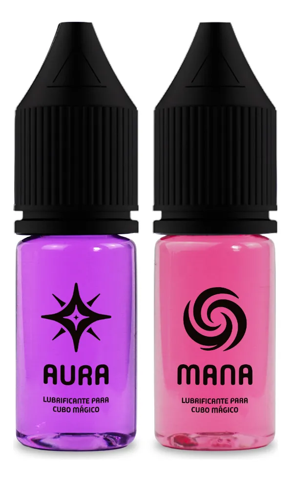 Kit 2 Lubrificantes Para Cubo Mágico Oncube - Aura E Mana